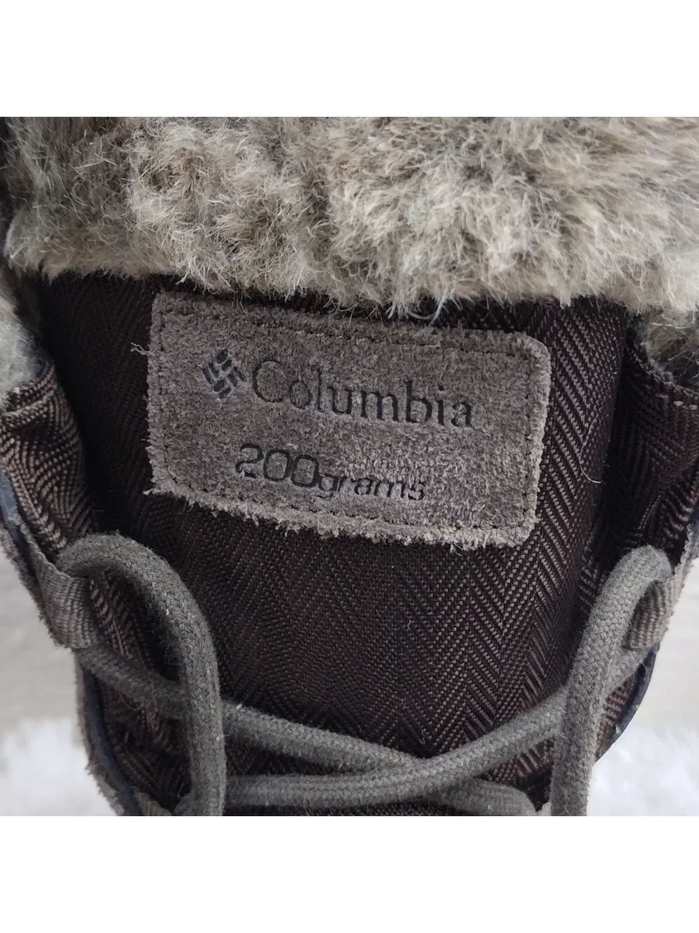 Columbia Techlite 200 Grams Thermolite Brown Suede Leather Waterproof Snow Boot